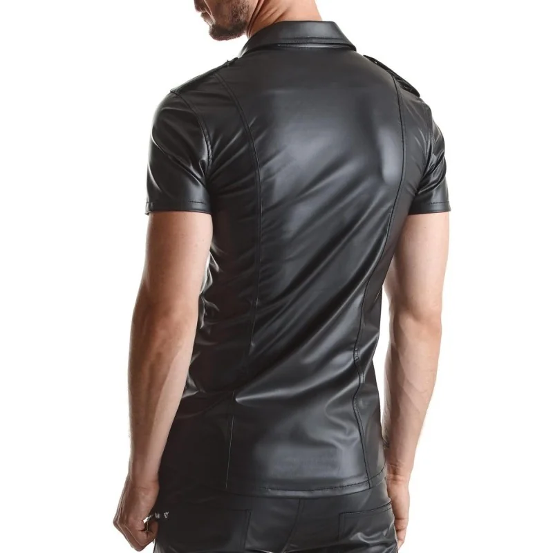 Herren Hemd Rmluca001 Schwarz von Regnes Fetish Planet kaufen | Fesselliebe 2