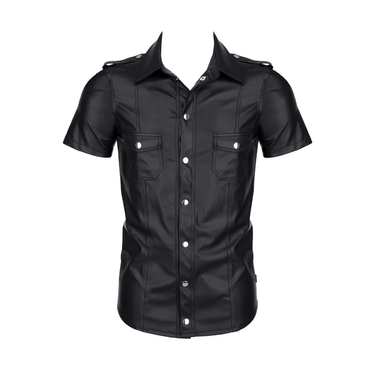 Herren Hemd Rmluca001 Schwarz von Regnes Fetish Planet kaufen | Fesselliebe