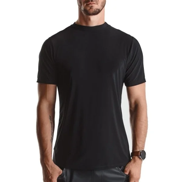 Herren T-Shirt Rmriccardo001 Schwarz von Regnes Fetish Planet kaufen | Fesselliebe