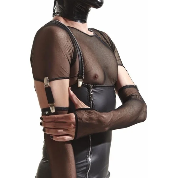 Armstulpen Crd011 Schwarz von Regnes Fetish Planet Crossdresser Fetish Line kaufen | Fesselliebe
