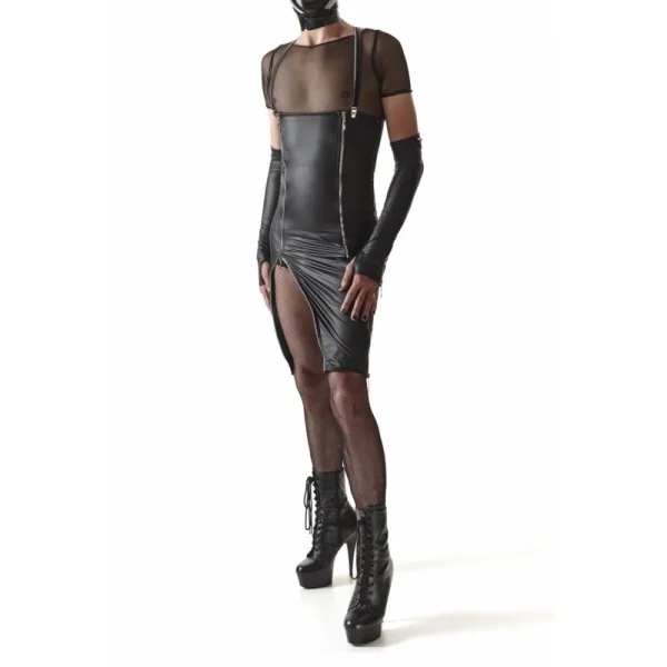Kleid Crd004 Schwarz von Regnes Fetish Planet Crossdresser Fetish Line kaufen | Fesselliebe