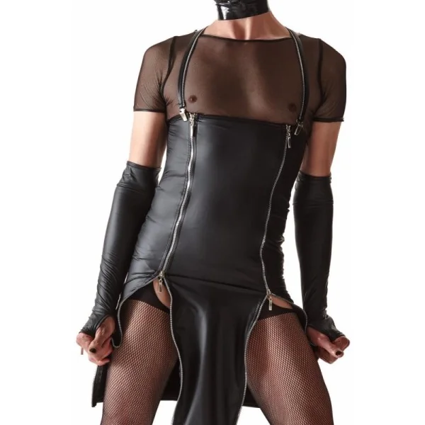 Kleid Crd004 Schwarz von Regnes Fetish Planet Crossdresser Fetish Line kaufen | Fesselliebe