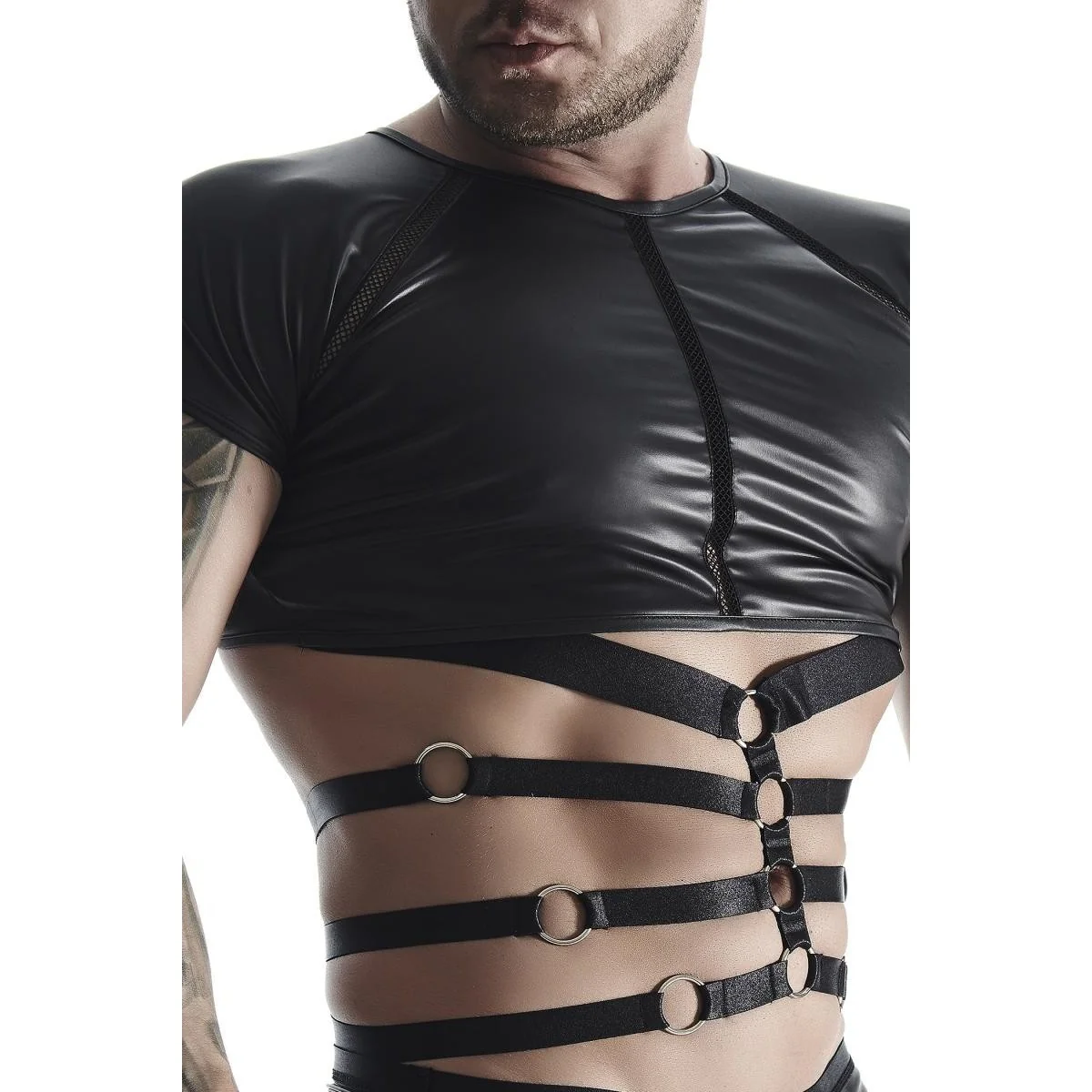 T-Shirt Tsh011 Schwarz von Regnes Fetish Planet kaufen | Fesselliebe