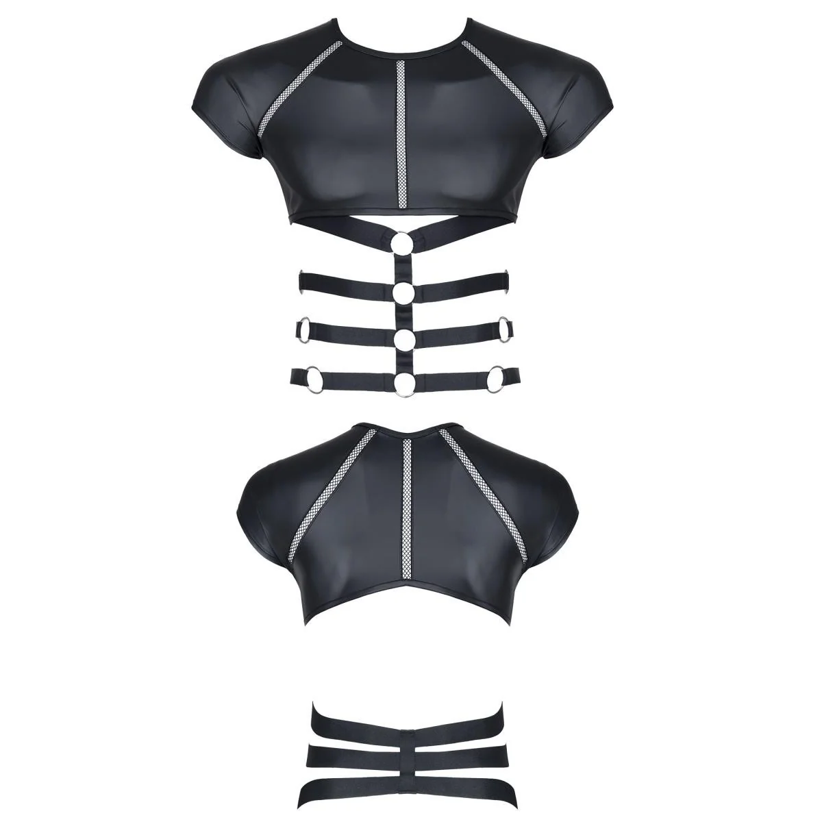 T-Shirt Tsh011 Schwarz von Regnes Fetish Planet kaufen | Fesselliebe