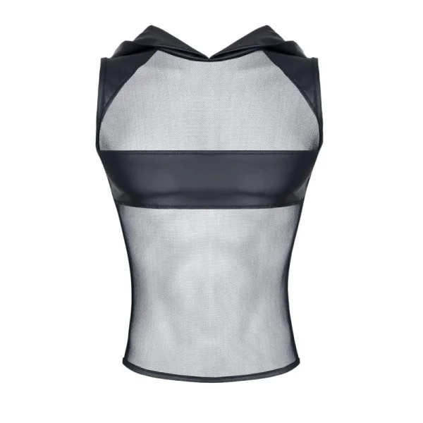 Kapuzen-Shirt Tsh005 Schwarz von Regnes Fetish Planet kaufen | Fesselliebe