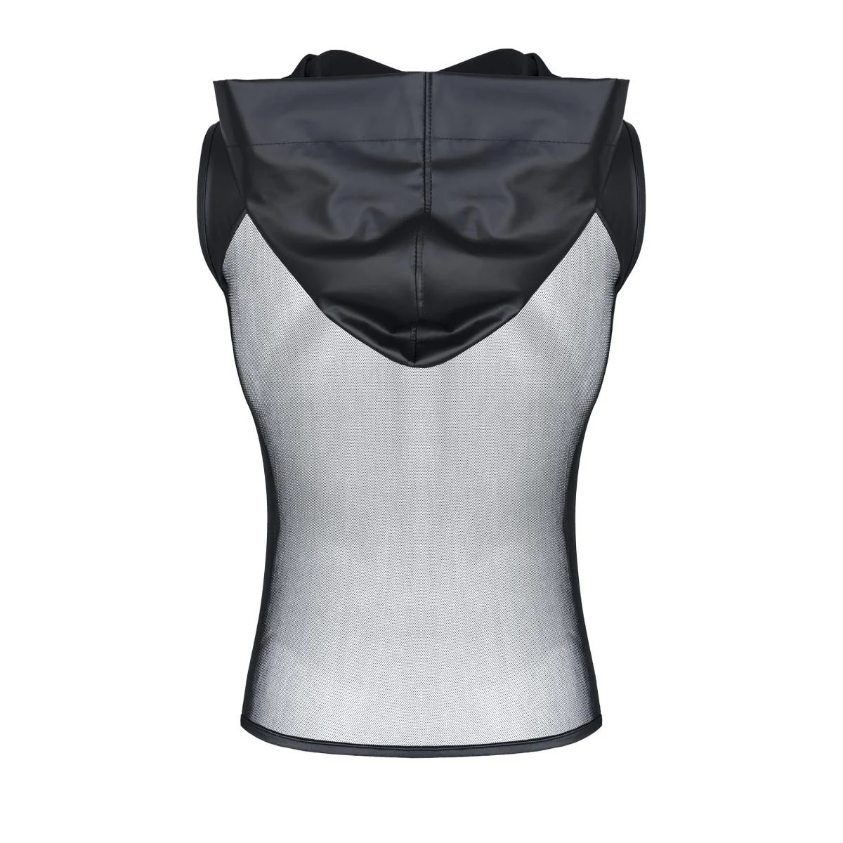 Kapuzen-Shirt Tsh005 Schwarz von Regnes Fetish Planet kaufen | Fesselliebe