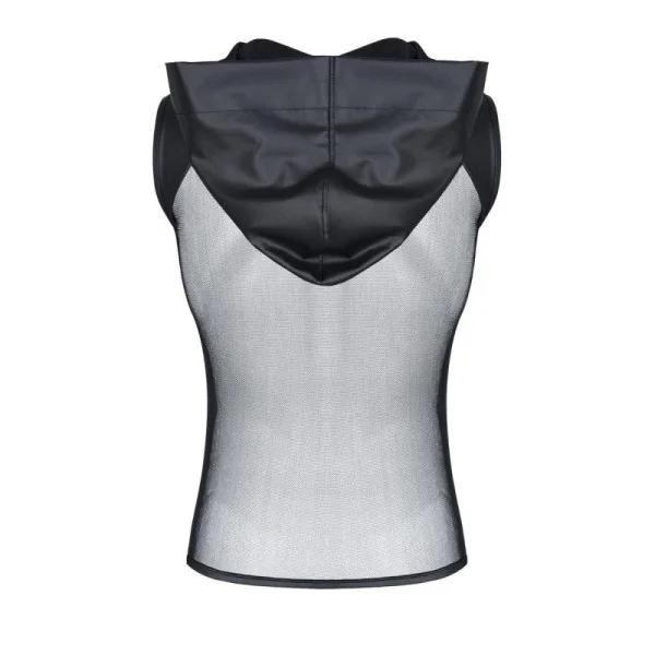 Kapuzen-Shirt Tsh005 Schwarz von Regnes Fetish Planet kaufen | Fesselliebe