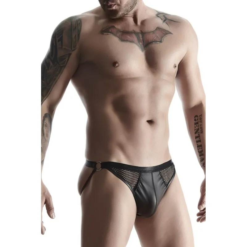 Jock Slip Bri007 Schwarz von Regnes Fetish Planet kaufen | Fesselliebe