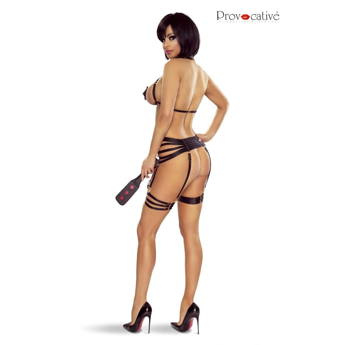 Schwarzer Harness Bra Pr6094 von Provocative kaufen | Fesselliebe