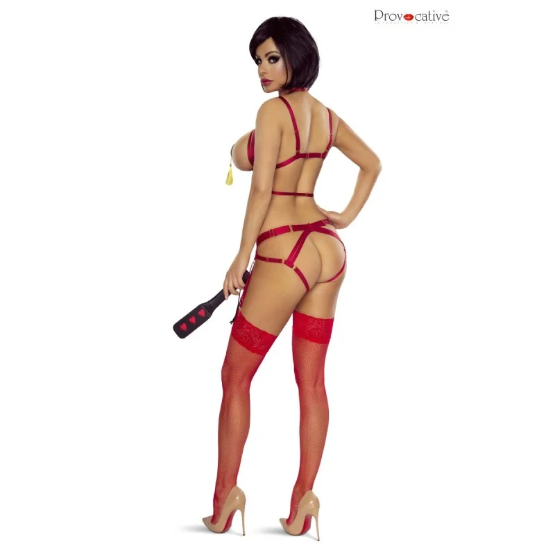 Roter Harness Ouvert Brief Pr6089 von Provocative kaufen | Fesselliebe 2