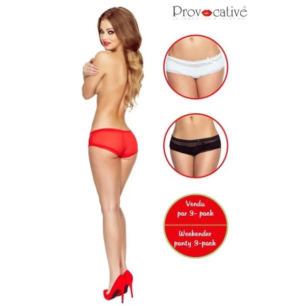 3er Pack Romance A Deux Shorty von Provocative kaufen | Fesselliebe