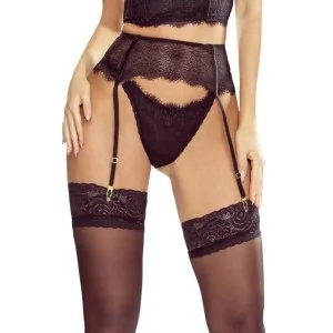 Schwarzer Passion Glamour Strapsgürtel Pr1638 von Provocative kaufen | Fesselliebe