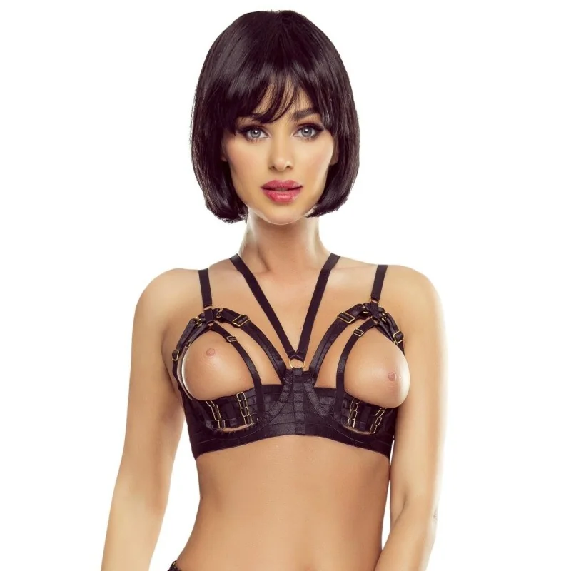 Schwarzer Harness Bh Pr1634 von Provocative kaufen | Fesselliebe