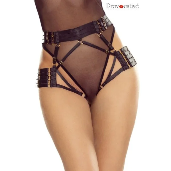 Schwarzer Harness Panty Pr1633 von Provocative kaufen | Fesselliebe