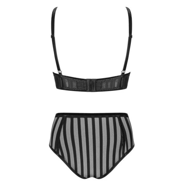 Set aus High Neck Bügel-Bh und Panty 121418 von Petite Noir kaufen | Fesselliebe