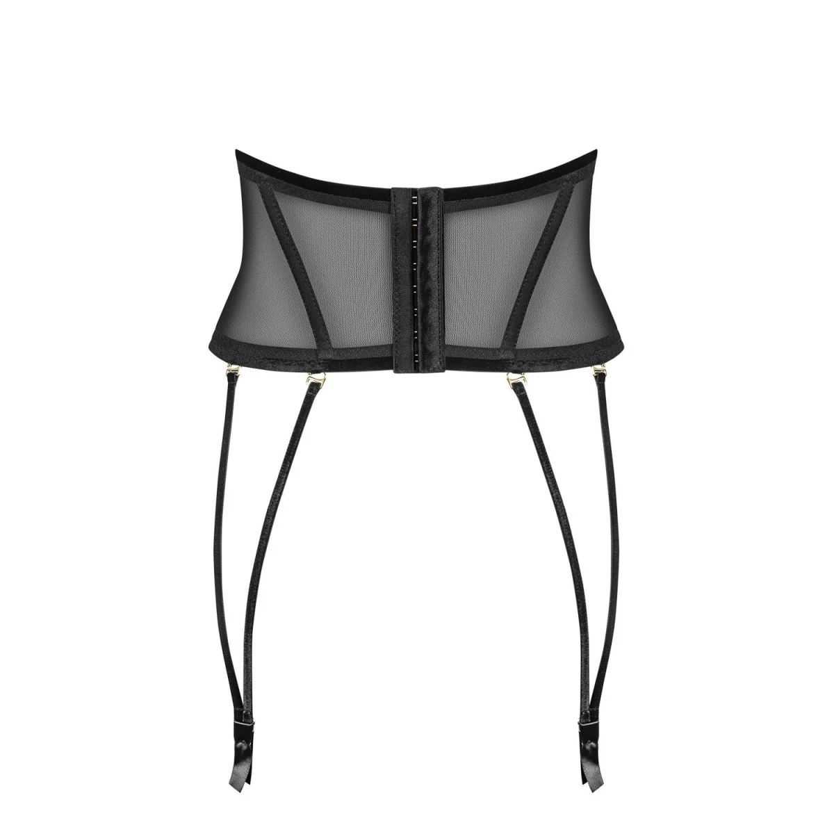 Taillenkorsett mit Stickerei und Strapshaltern 2018 von Petite Noir kaufen | Fesselliebe