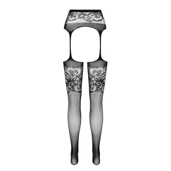 Ouvert Strumpfhose S029 Schwarz von Passion Erotic Line kaufen | Fesselliebe