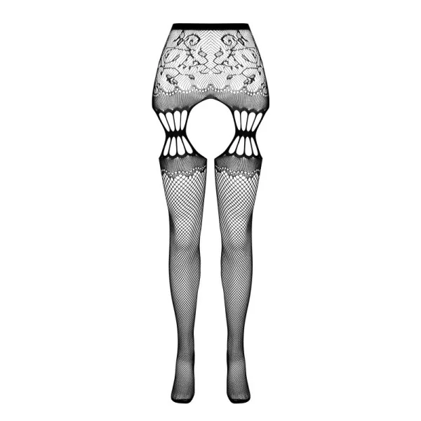 Ouvert Strumpfhose S027 Schwarz von Passion Erotic Line kaufen | Fesselliebe