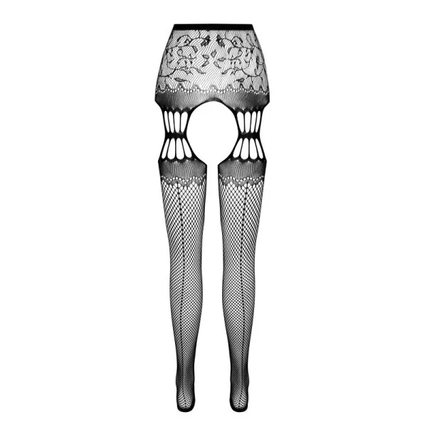 Ouvert Strumpfhose S027 Schwarz von Passion Erotic Line kaufen | Fesselliebe