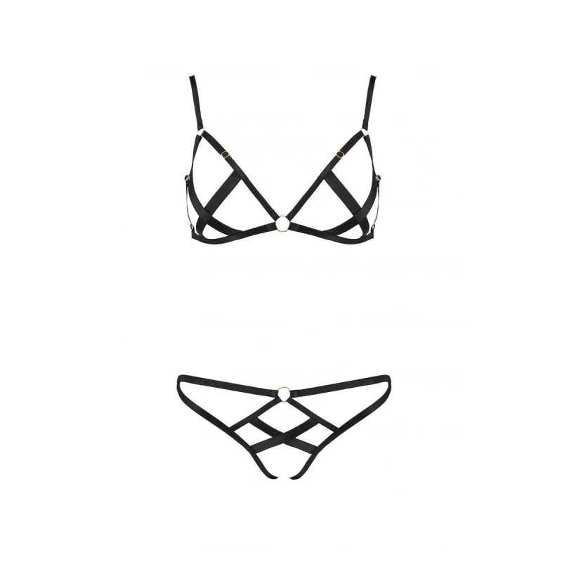 Schwarzes Set Pa595885 von Passion Devil Collection kaufen | Fesselliebe