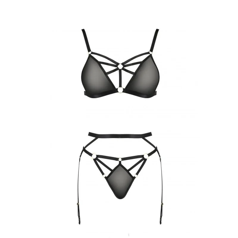Schwarzes Set Pa595882 von Passion Devil Collection kaufen | Fesselliebe
