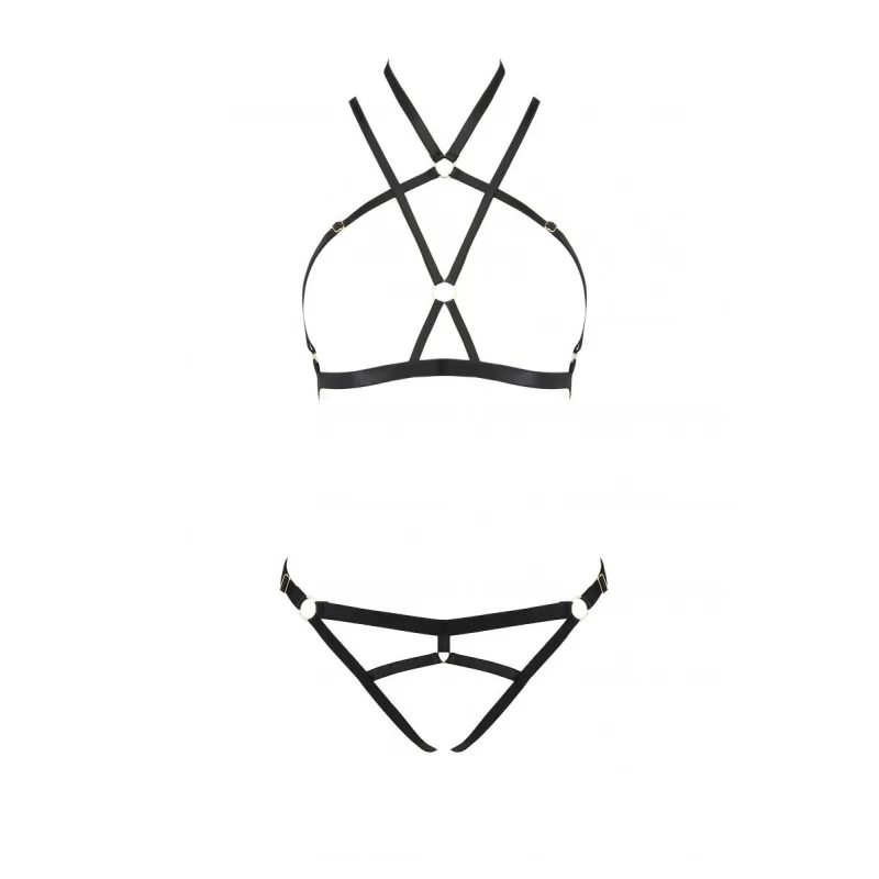 Schwarzes Set Pa595876 von Passion Devil Collection kaufen | Fesselliebe