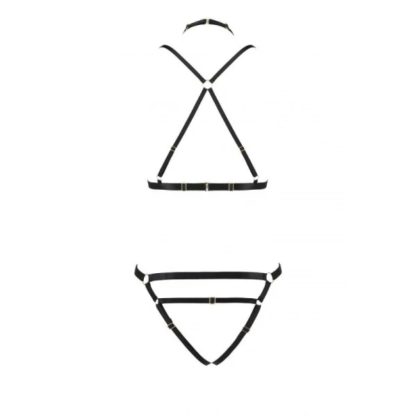 Schwarzes Set Pa595876 von Passion Devil Collection kaufen | Fesselliebe