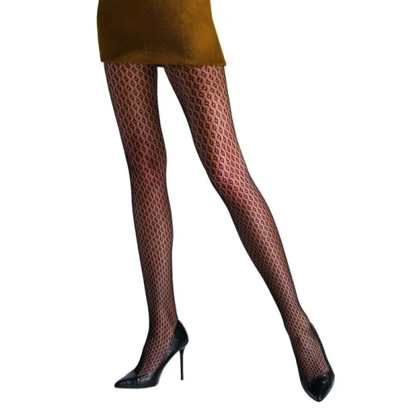 Netz-Strumpfhose Ti041 Schwarz von Passion kaufen | Fesselliebe