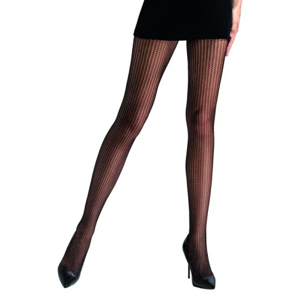 Netz-Strumpfhose Ti044 Schwarz von Passion kaufen | Fesselliebe