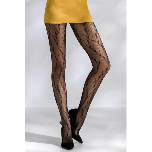 Netz-Strumpfhose Ti046 Schwarz von Passion kaufen | Fesselliebe