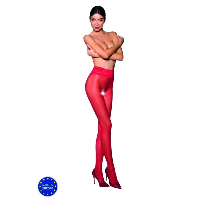 Ouvert Strumpfhose Ti Open 008 Rot von Passion Erotic Line kaufen | Fesselliebe