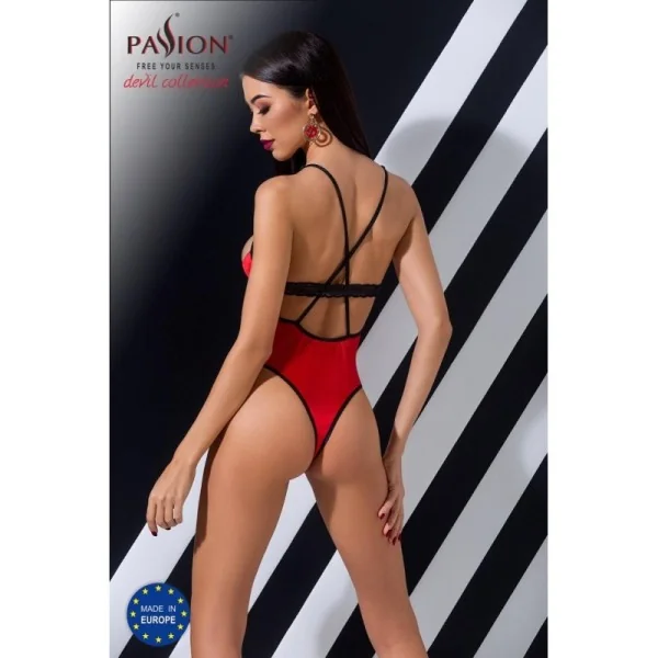 Roter Stringbody Pa595315 von Passion Devil Collection kaufen | Fesselliebe