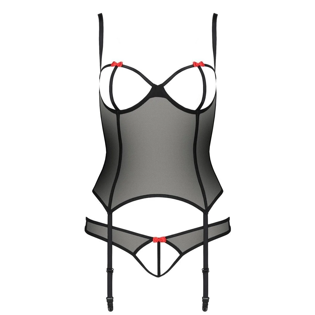 Schwarzes Corset Pa595294 von Passion Devil Collection kaufen | Fesselliebe