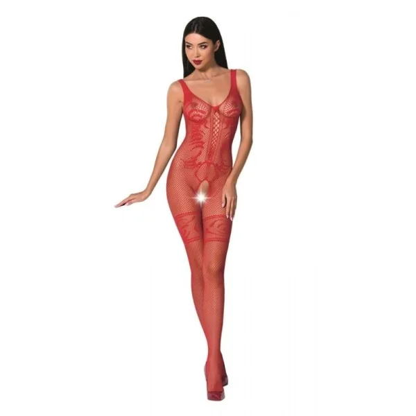 Roter Ouvert Bodystocking Bs069 von Passion kaufen | Fesselliebe