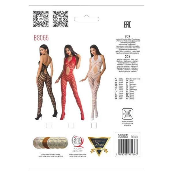 Schwarzer Bodystocking Bs065 von Passion kaufen | Fesselliebe