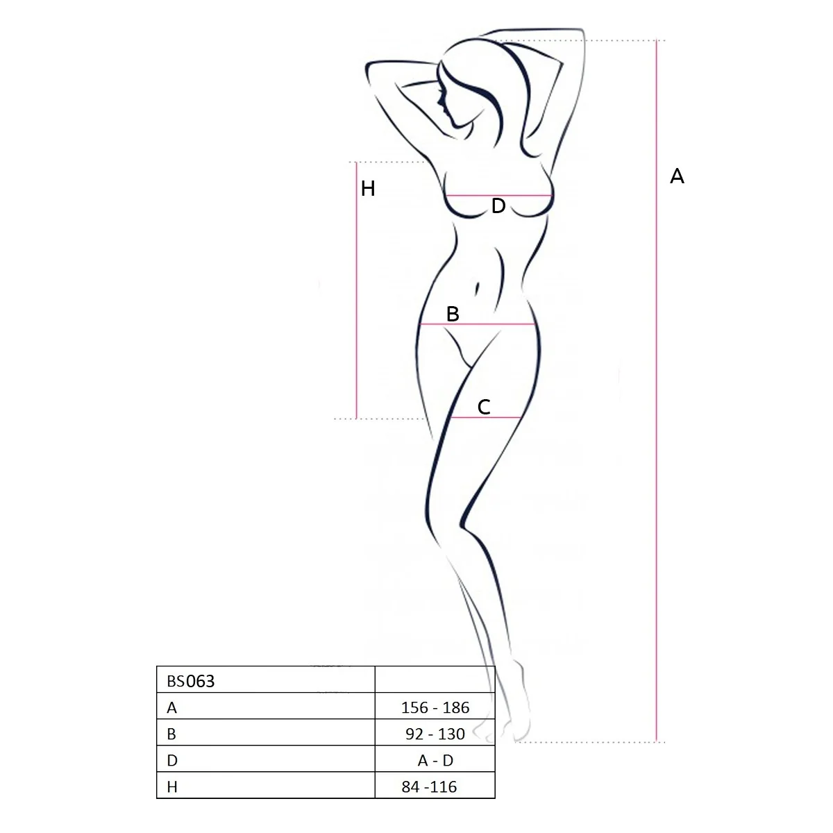 Schwarzes Minikleid Bs063 von Passion Erotic Line kaufen | Fesselliebe