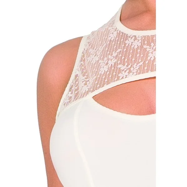 Ecru Corset Mia von Passion kaufen | Fesselliebe