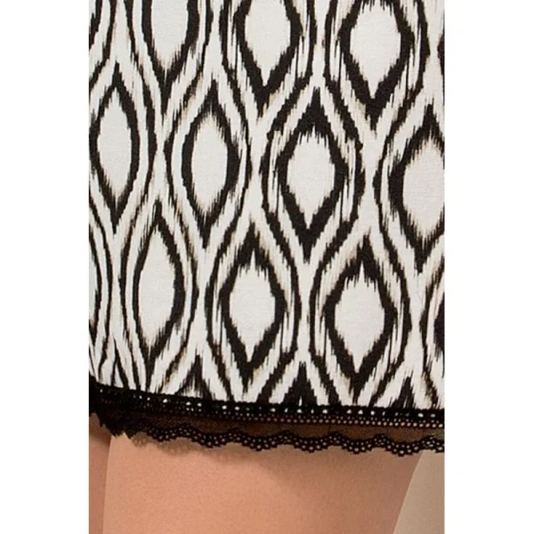 Schwarz/Ecru Nachthemd Py062 kaufen | Fesselliebe