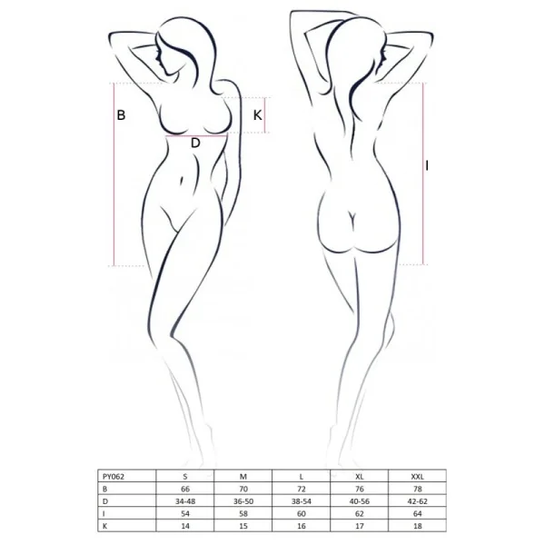 Schwarz/Ecru Nachthemd Py062 kaufen | Fesselliebe