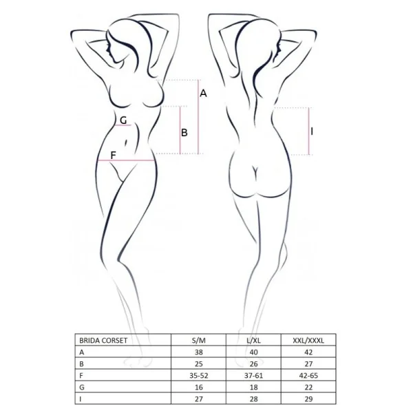 Schwarzes Strapshemd Brida von Passion kaufen | Fesselliebe