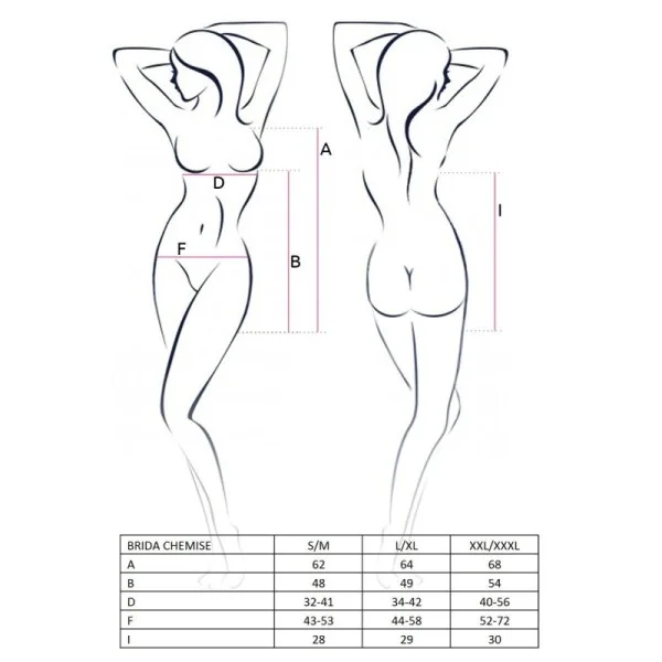 Rotes Chemise Brida von Passion kaufen | Fesselliebe