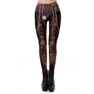 Steampunk Leggings 90515 von Ocultica kaufen | Fesselliebe