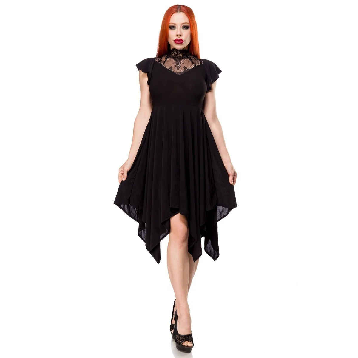 Kleid mit Spitzeneinsatz 93000 von Ocultica kaufen | Fesselliebe