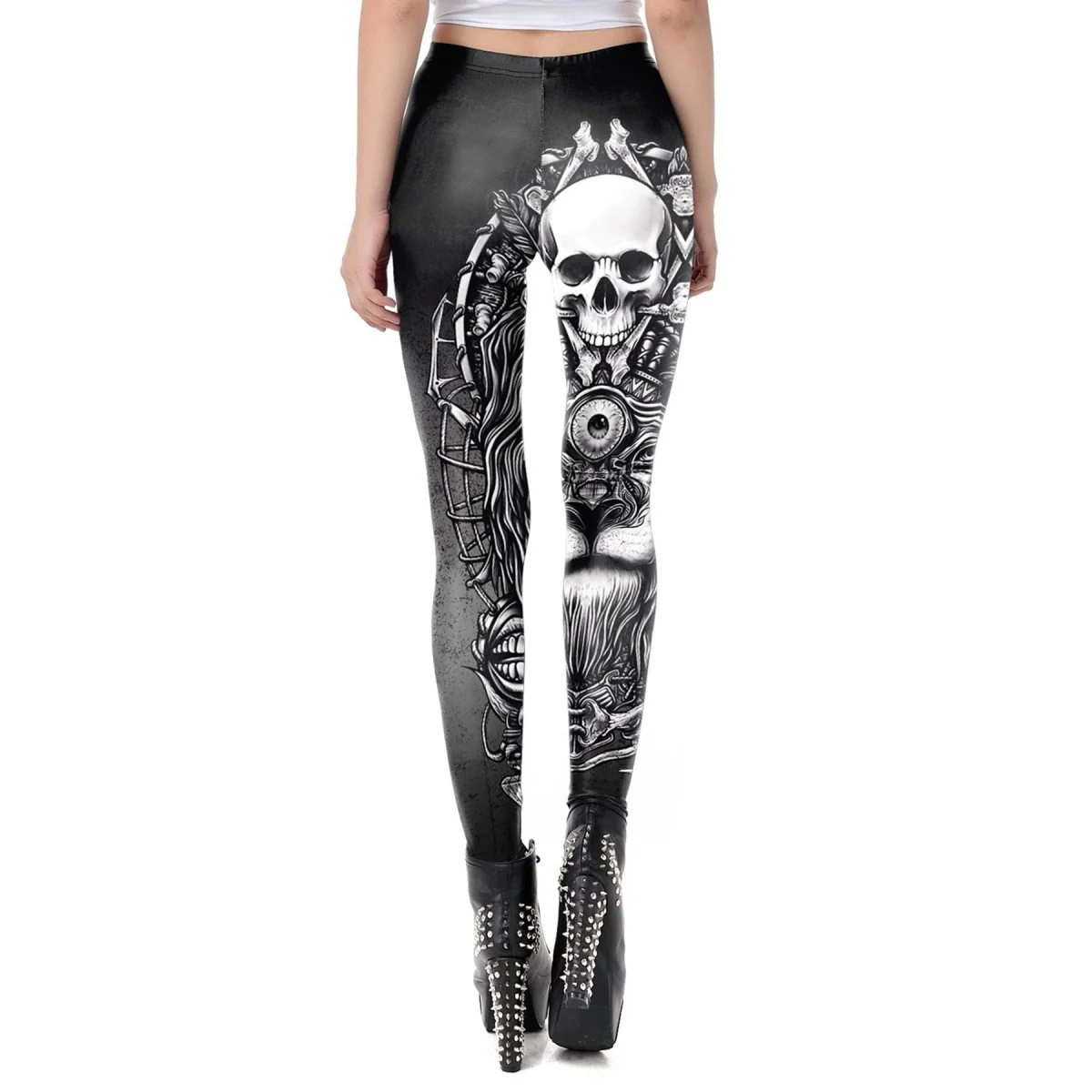 Skull Leggings 90511 von Ocultica kaufen | Fesselliebe