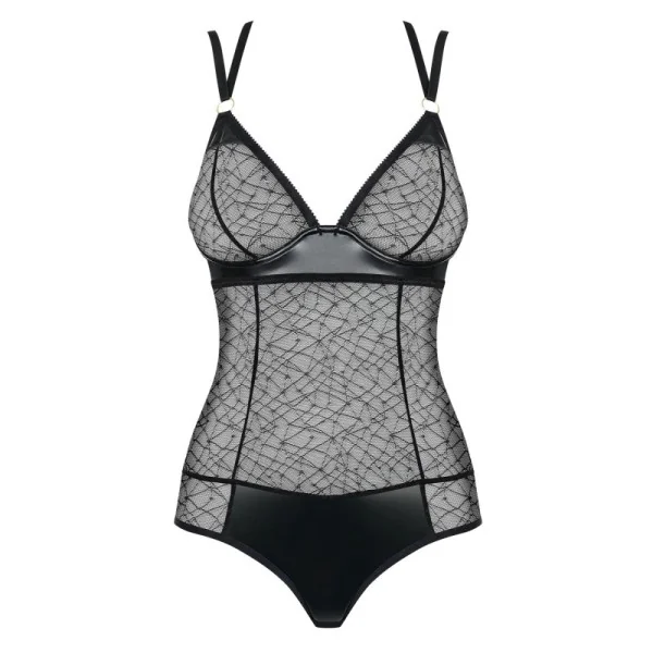 Body Schwarz 859-Ted-1 von Obsessive kaufen | Fesselliebe