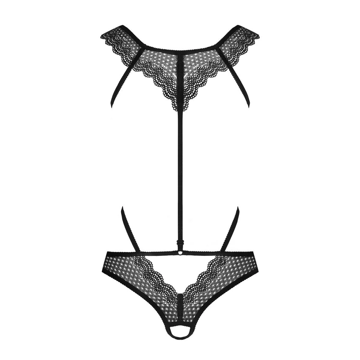 Ouvert Body Schwarz 857-Ted-1 von Obsessive kaufen | Fesselliebe