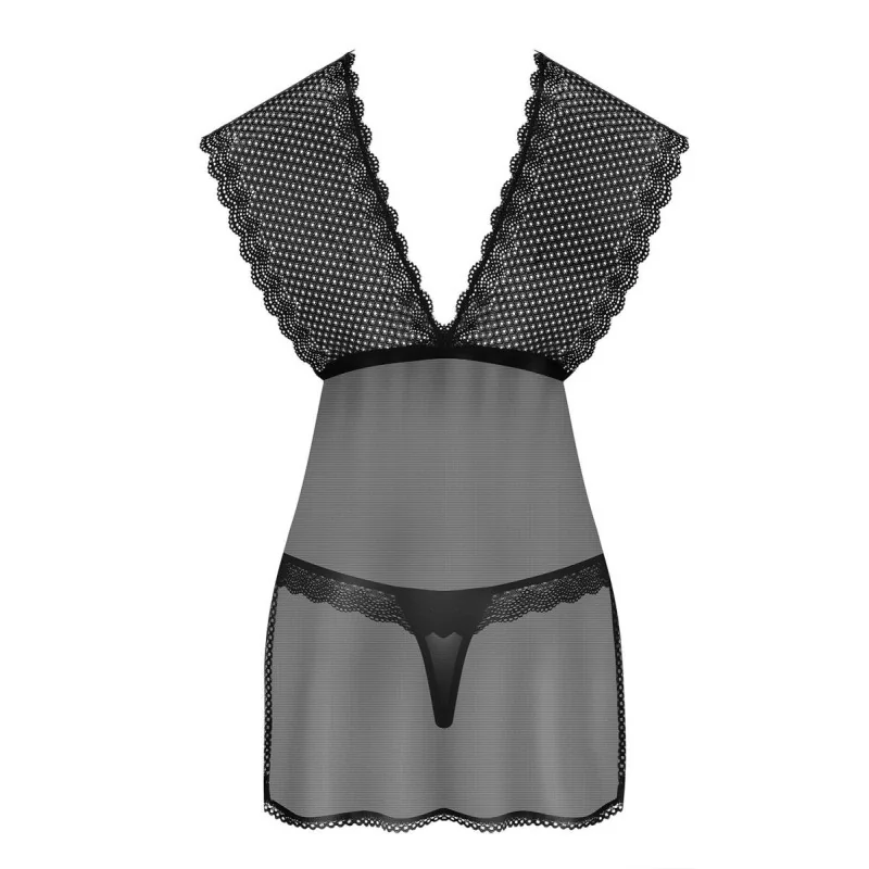 Babydoll Schwarz 857-Bab-1 von Obsessive kaufen | Fesselliebe 2