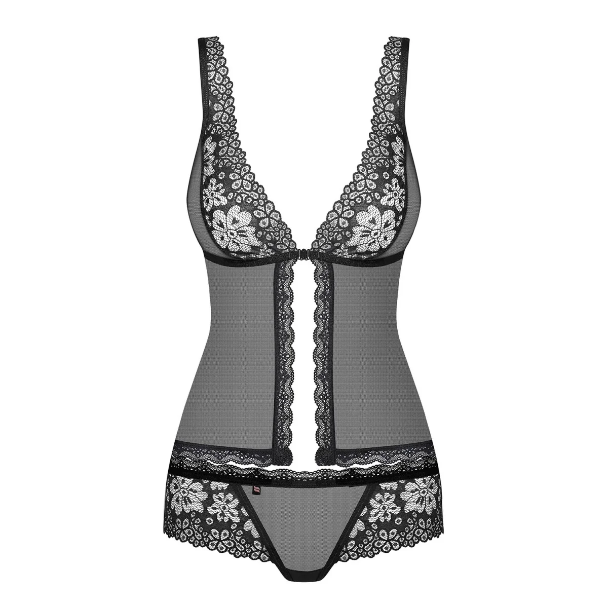 Babydoll Schwarz 856-Bab-1 von Obsessive kaufen | Fesselliebe