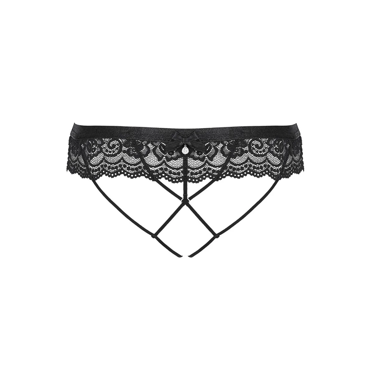 String Ouvert Schwarz 854-Pac-1 von Obsessive kaufen | Fesselliebe
