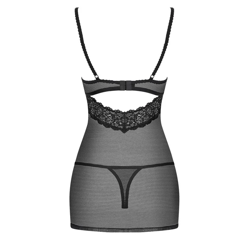 Chermise Schwarz 852-Che-1 von Obsessive kaufen | Fesselliebe 2